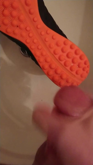 Football boot wank