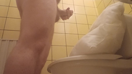 Cumming toilet pillow
