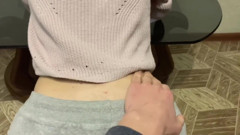 Cute freshman girl gets fucked by a classmate in the dorm