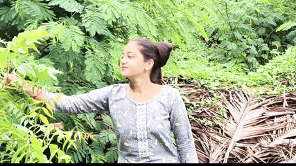 Village girl sex in farm house enjoy with birds sounds