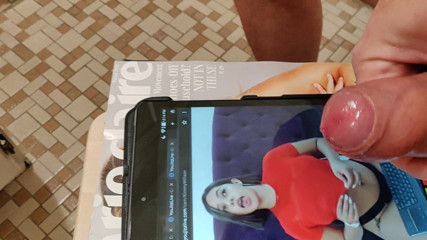 CUM watching curvy camgirl Kimmy
