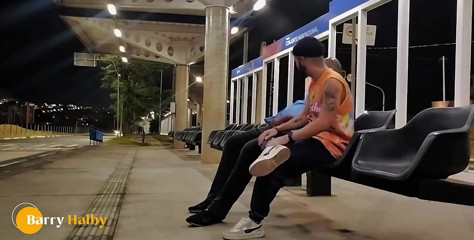 I Sucked the Driver's Dick While Waiting for the Bus.