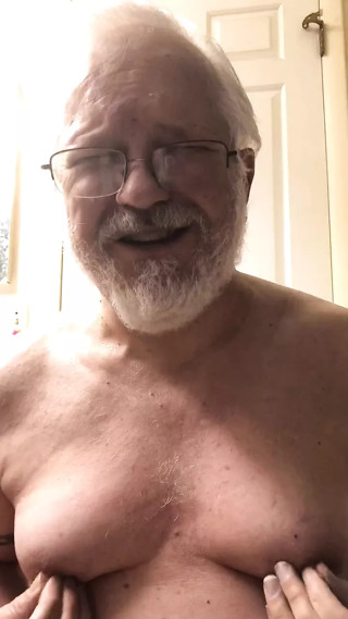 Jim Elliott plays with his nipples and wants to be used