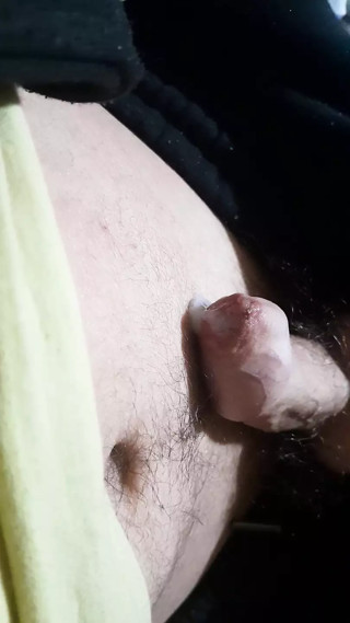 Cumshot on belly