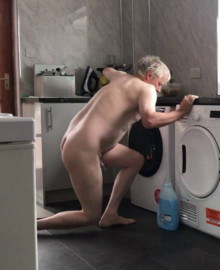 sissy neil washes his dirty panties