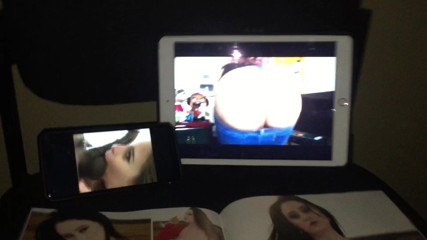 Stroking for Projector Porn Paradise
