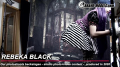 386-Backstage photoshoot Rebeka Black - Adult