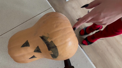 Happy Halloween Fucked Pumpkin