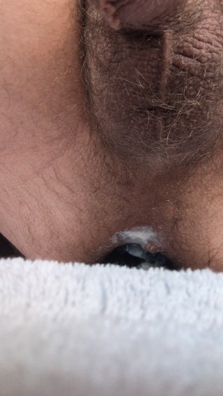 Juicy butt plug taken to the limit