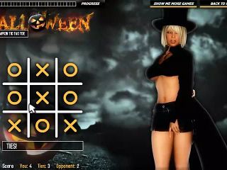 Halloween Hot Pumpkin Tic Tac Toe by Misskitty2k Gameplay