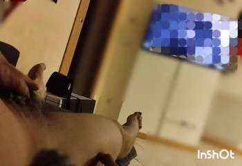 Cumshot in the morning