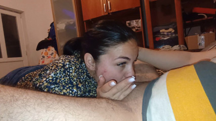 AncaLuxe – sucking dick in the throat and swallowing