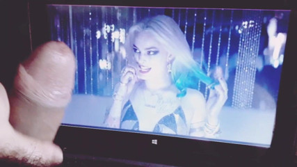 Margot Robbie (Harley Quinn) - Cum Tribute