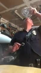 Uniform bear play and cum