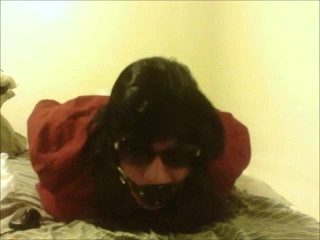 sissystephanie bound, gagged and bagged