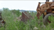 Engaged Couple Anal Sex on the Bulldozer