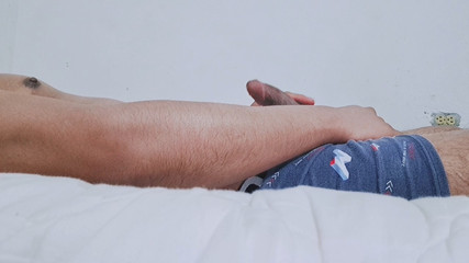 A Good Penis Pull In The Early Morning In My Girlfriend's Name Part 1