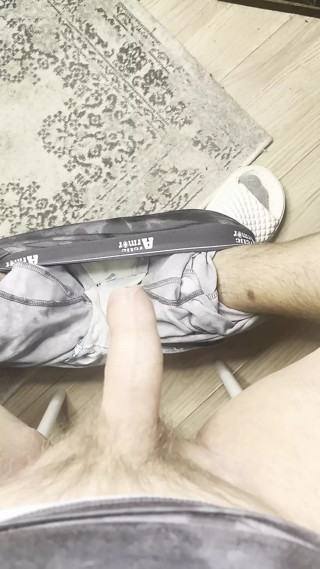 Young Dick Masturbation Close up and Cum