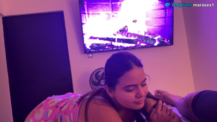Best Friend Let Me Fuck Your Creamy Pussy Before We Fuck