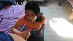 Cleaner Sucking Penis