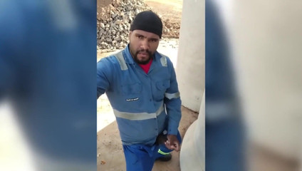 Before Heading Home, The Worker Gets A Quickie At The Construction Site