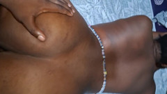 I fuck this whore's big butt while she's on the phone with her sister.