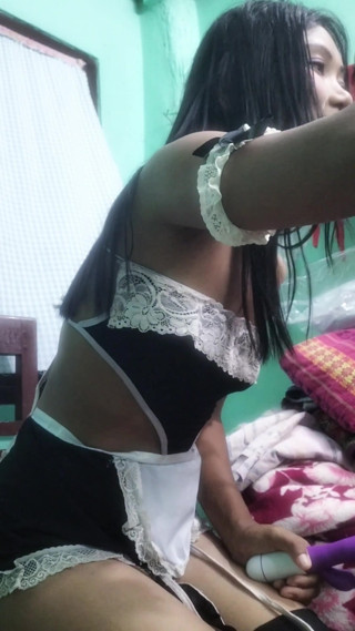 Playing with toy on video call