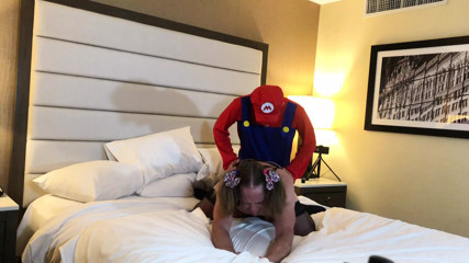 Mario Fucks a Hot MILF Trans Woman
