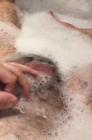 my cock in the bathtub while I soap my hairy body, would you like to take a bath with me in the tub hairy cock in the ba