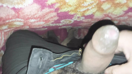 Big Dick Flashing and Masturbating