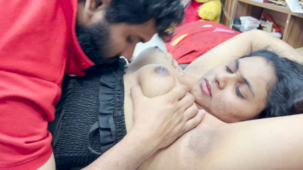 Malayali Girl Non Stop Boobs Suck by Mallu Boy
