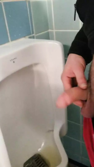 Johnholmesjunior flashing his hard cock in busy public vancouver park bathroom