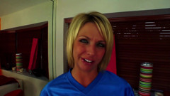 Blonde MILF Brianna Beach Sweaty, Stuffed, and Facialed After Park Pickup