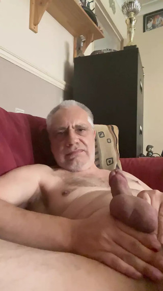 Time to play with my balls and cock