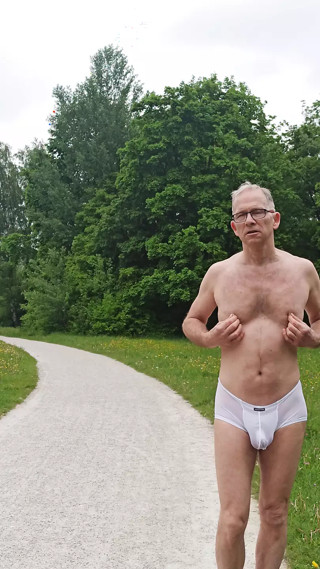 Horny in the park