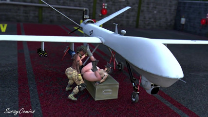 Us Army Airforce General Anal Fucked by Transgender in Reaper Droan Silo - Sassycomics thumbnail
