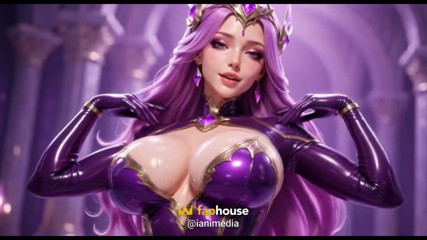 Seraphine League of Legends Nude Solo Hentai Big Tits Ass and Pussy