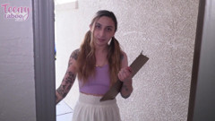 Nina Completes Her School Project