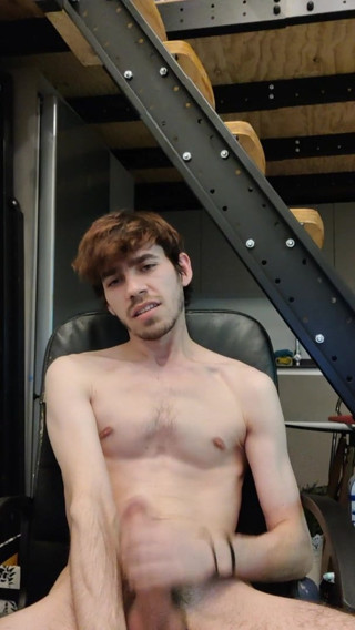 young exhibitionist jerking off