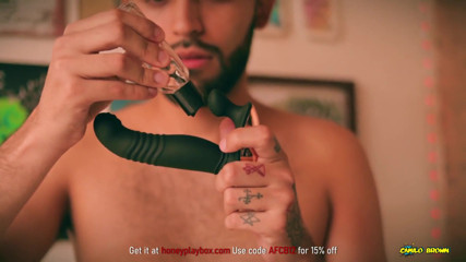 Testing Honeyplaybox Royal Prostate Massager Made Me Cum Handsfree in a Long Intense Orgasm