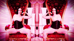 Kneel and worship your queen! Beg me to own you! ( Special effects added)