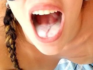 Deep throat, anal fuck for my stepdaddy and cum swallow!!!!!