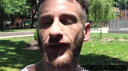 Horny bearded Latino getting raw banged POV style