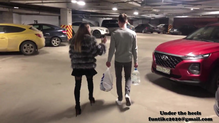 Karina in the Parking