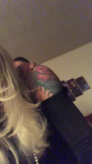 Barbi bends over