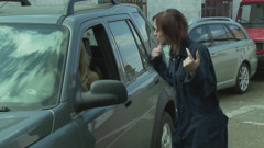 Uniform Sluts Scene-3_mature Brunette in Overalls Getting Fucked in the Garage with Her Lesbian Coworkers Watching