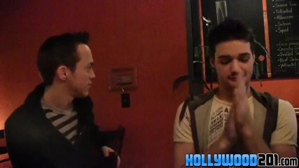Hot and naughty twinks in real life at a pub in the city
