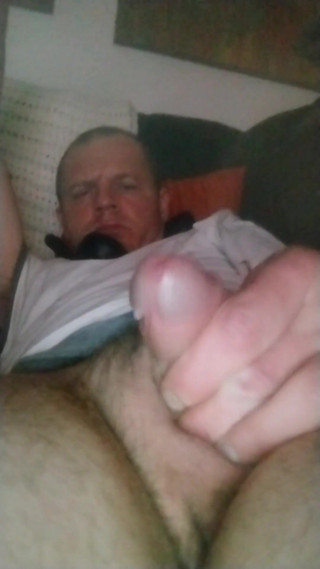 Loads of Pre Cum Half Errect