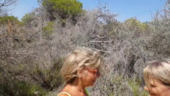 Lesbians Fumbling in the Dunes