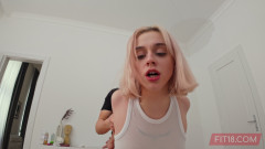 FIT18 - Molly Cute and Nata Gold - Threesome With Tiny and Skinny Russian and Latvian Amateurs